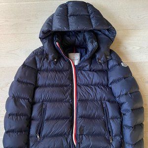 MONCLER Down Puffer Jacket - 14y Navy Blue